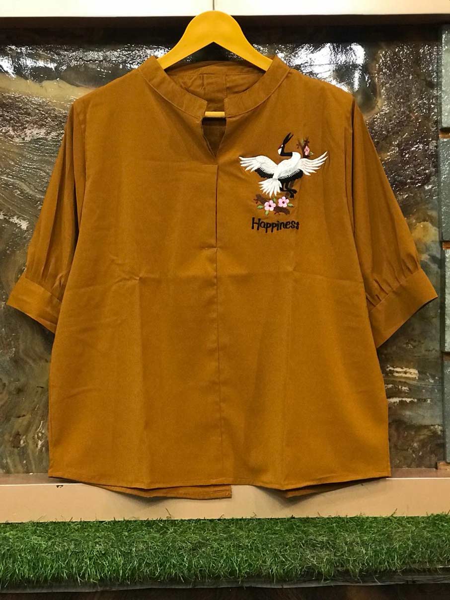 Trendymist Style-29 Bird Design Shirt Pattern Tops Trendymist Style-29 Bird Design Shirt Pattern Tops
